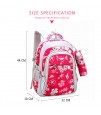 SB Floret School Bag-Red